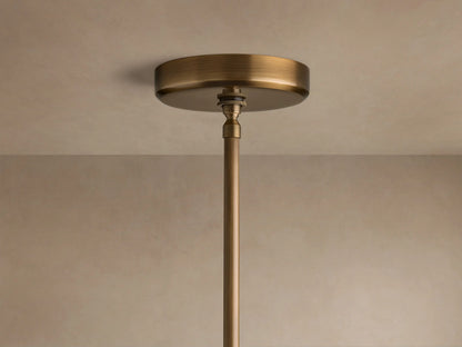 Edith Modern Brass Pendant Light — product view 4