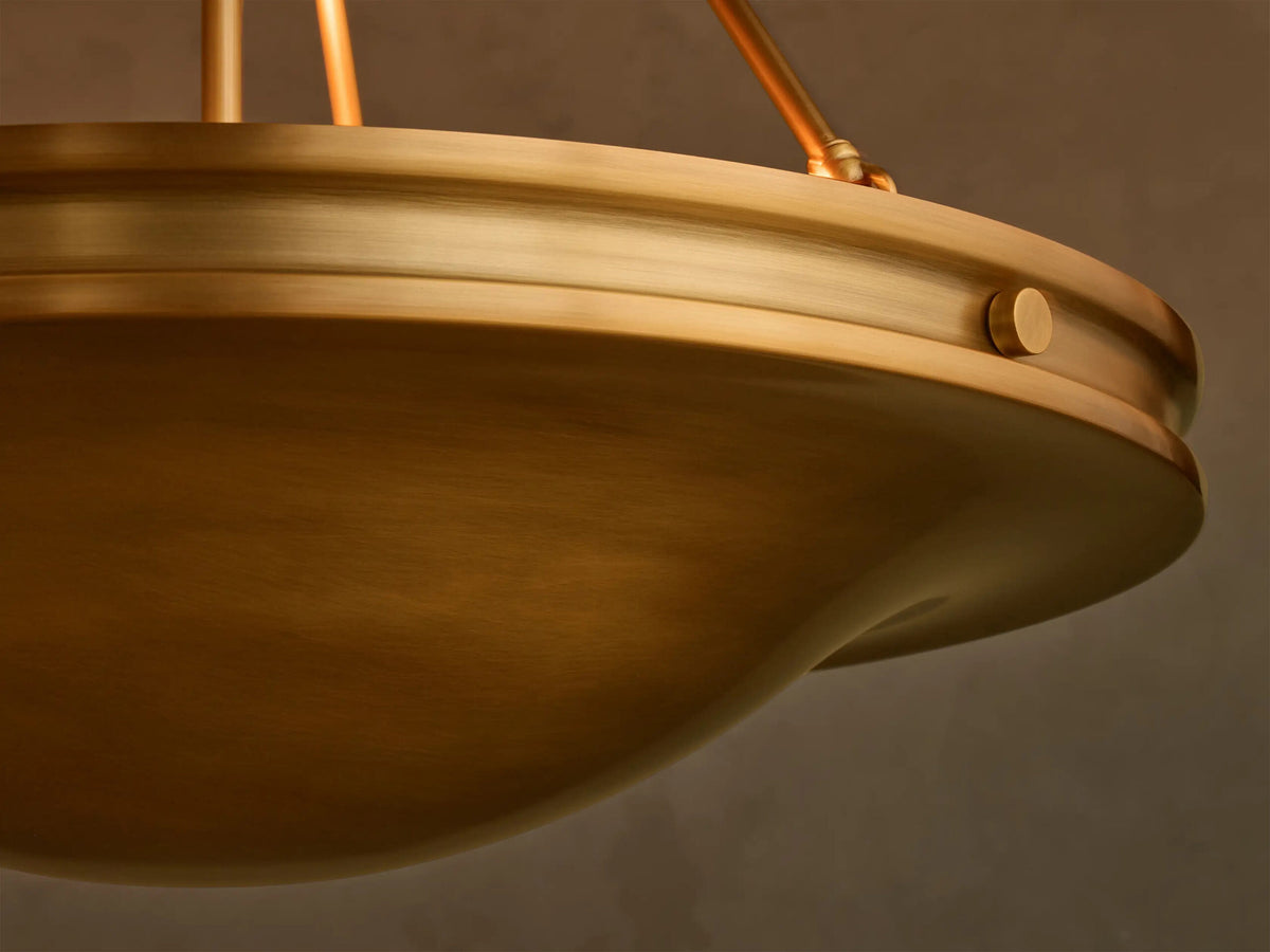 Edith Modern Brass Pendant Light — product view 7
