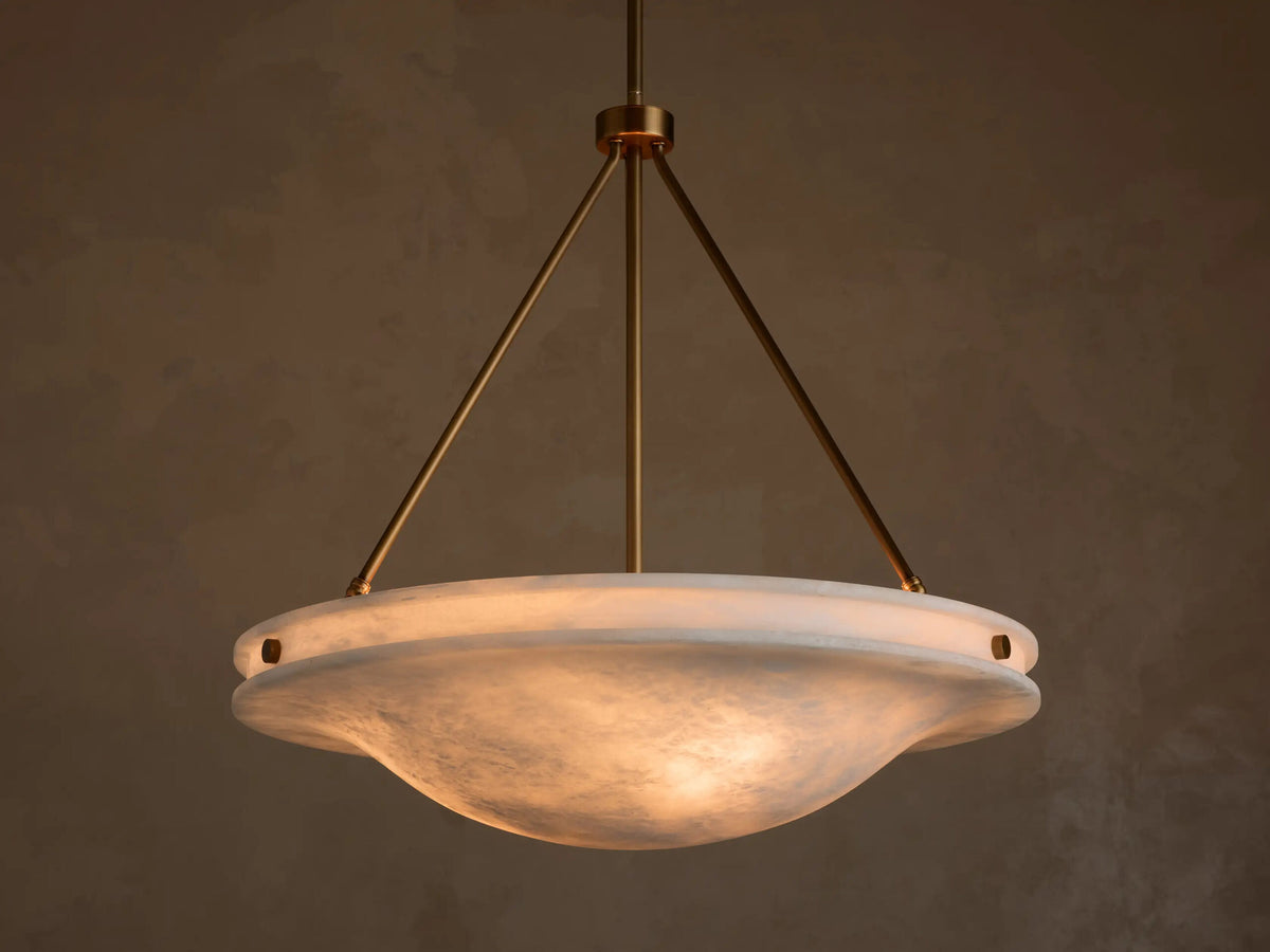 Alabaster Pendant Edith Stone 18 Inch — product view 5