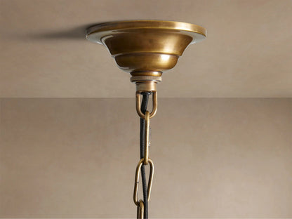 Eliana Brass Lantern Pendant Light — product view 6