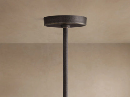 Emmet Brass Chandelier 54 Inch Round Frame — product view 12