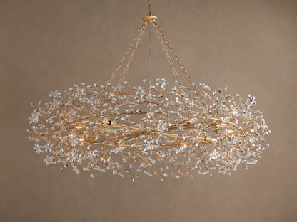 Fiore Crystal Crown Light Chandelier — product view 1