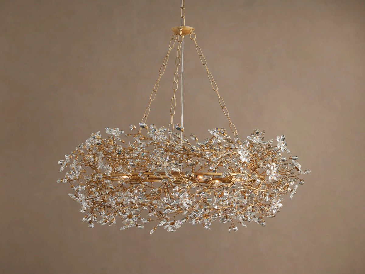 Fiore Crystal Crown Light Chandelier — product view 10