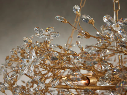 Fiore Crystal Crown Light Chandelier — product view 13