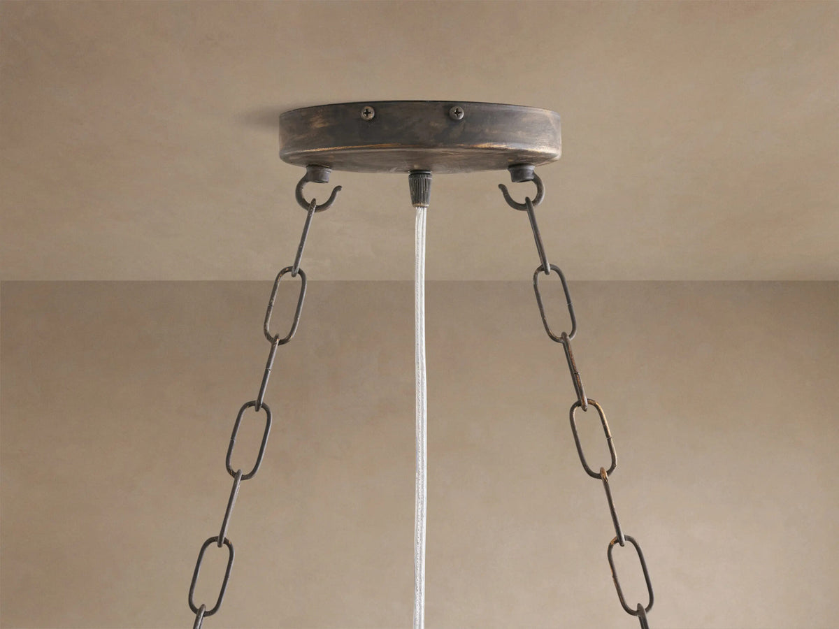 Fiore Crystal Crown Light Chandelier — product view 19