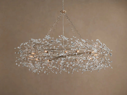 Fiore Crystal Crown Light Chandelier — product view 20