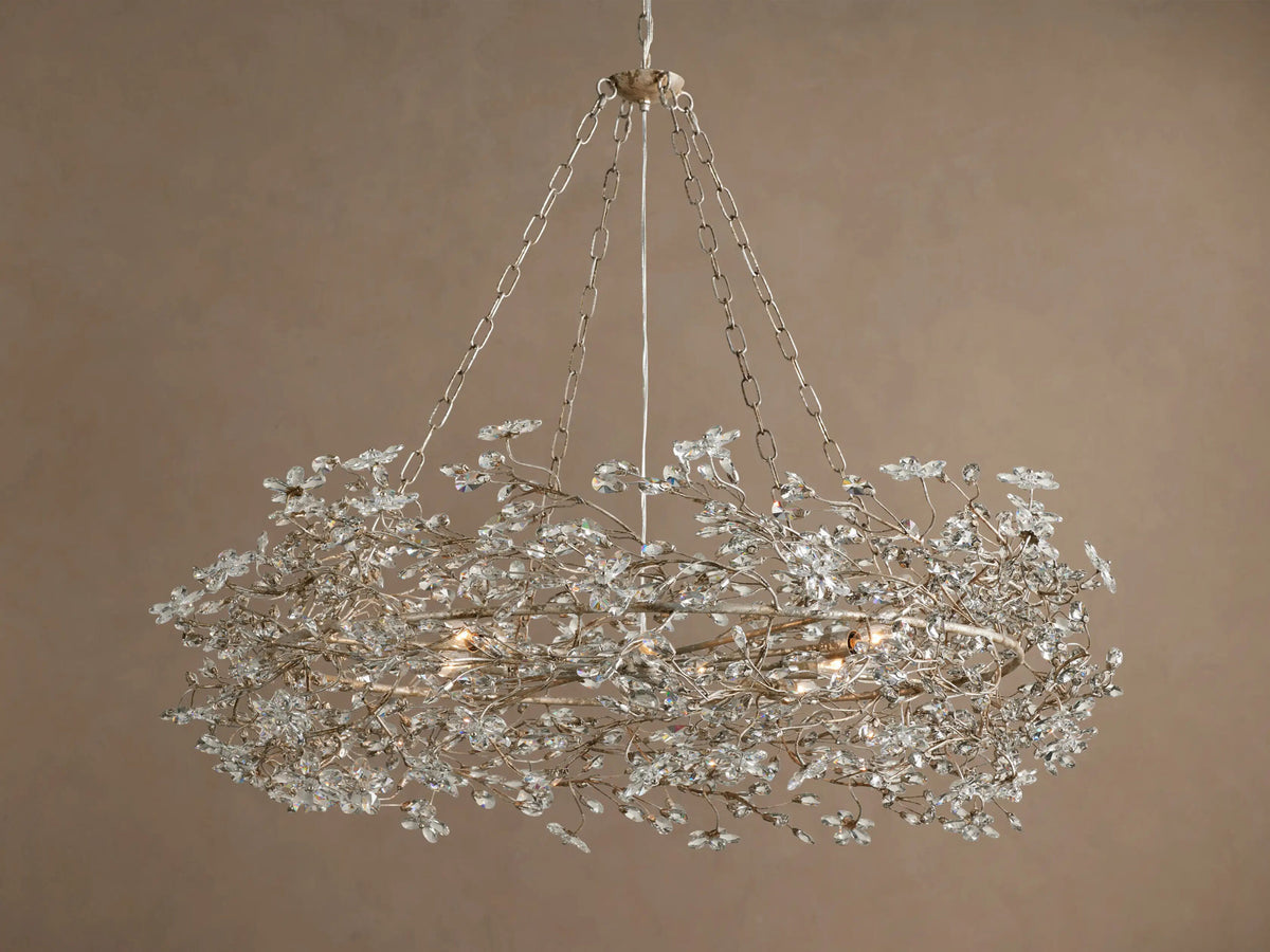 Fiore Crystal Crown Light Chandelier — product view 24