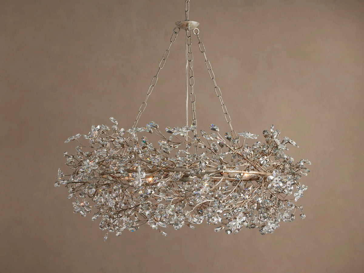 Fiore Crystal Crown Light Chandelier — product view 29