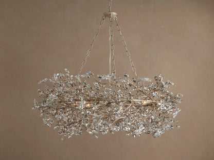 Fiore Crystal Crown Light Chandelier — product view 29
