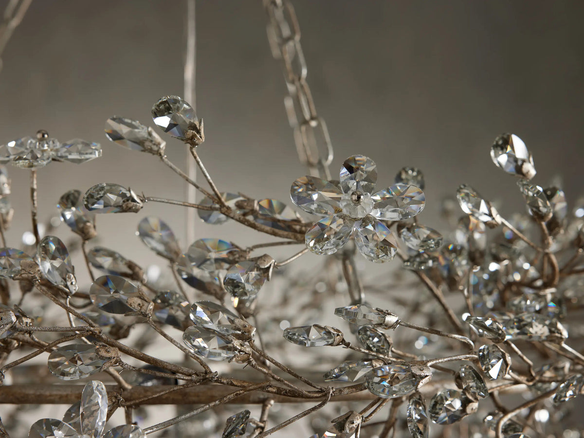 Fiore Crystal Crown Light Chandelier — product view 32