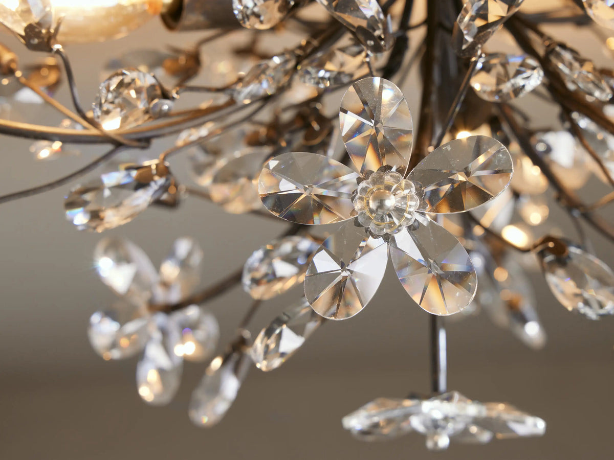 Fiore Crystal Crown Light Chandelier — product view 37