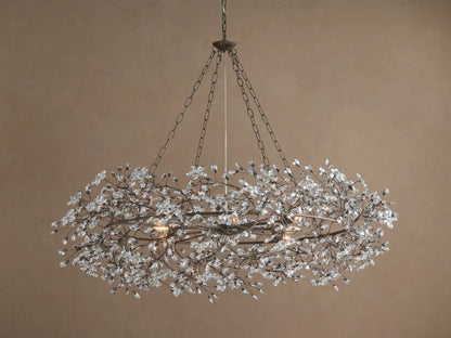 Fiore Crystal Crown Light Chandelier — product view 39