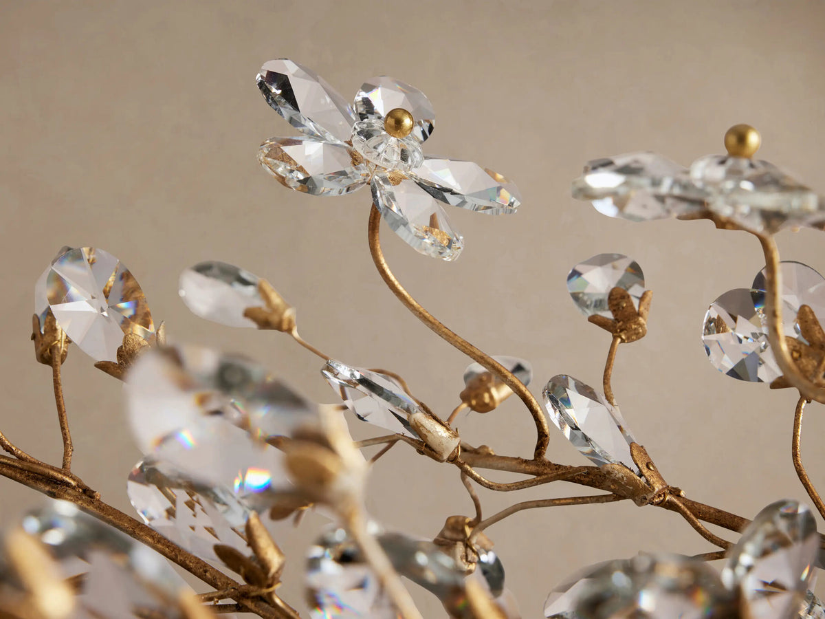 Fiore Crystal Crown Light Chandelier — product view 4