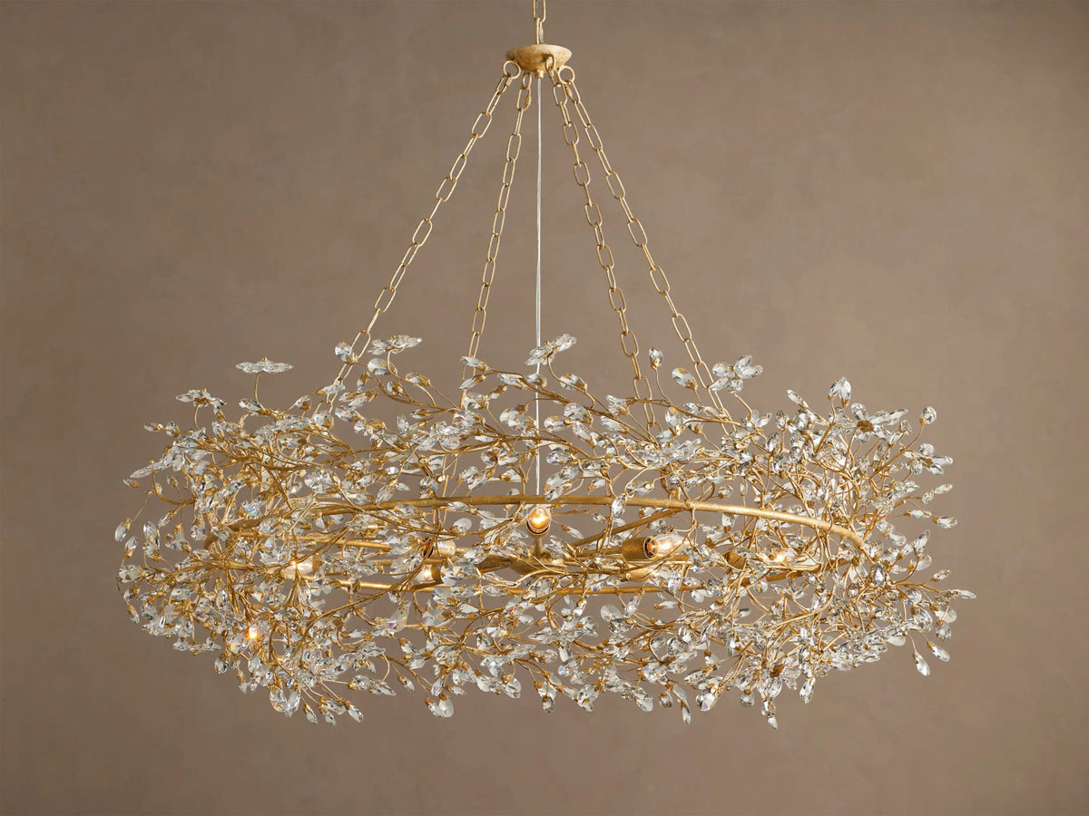 Fiore Crystal Crown Light Chandelier — product view 6