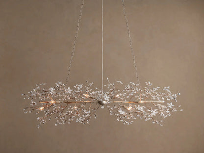 Linear Crystal Light Fiore Chandelier — product view 17