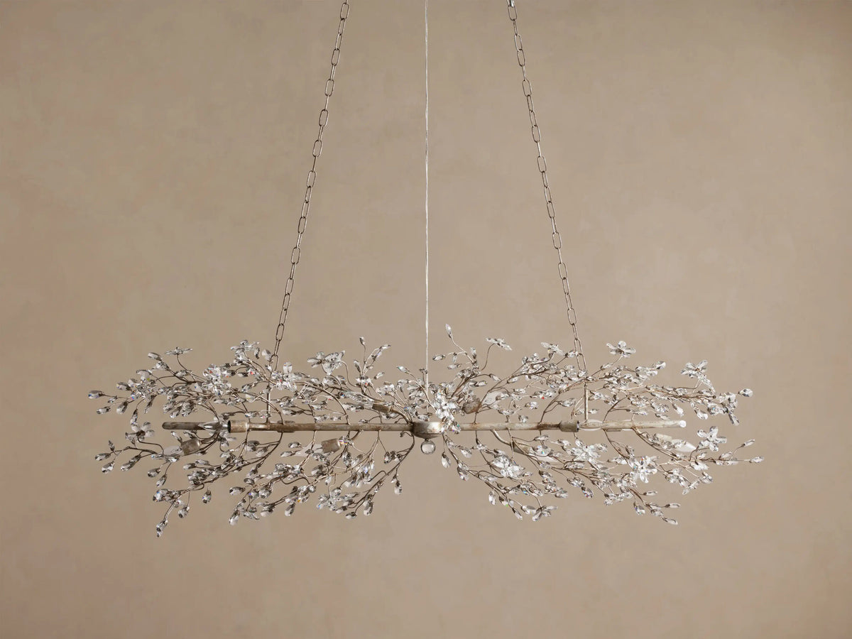 Linear Crystal Light Fiore Chandelier — product view 18