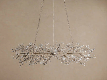 Linear Crystal Light Fiore Chandelier — product view 18
