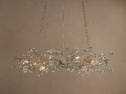 Linear Crystal Light Fiore Chandelier — product view 21