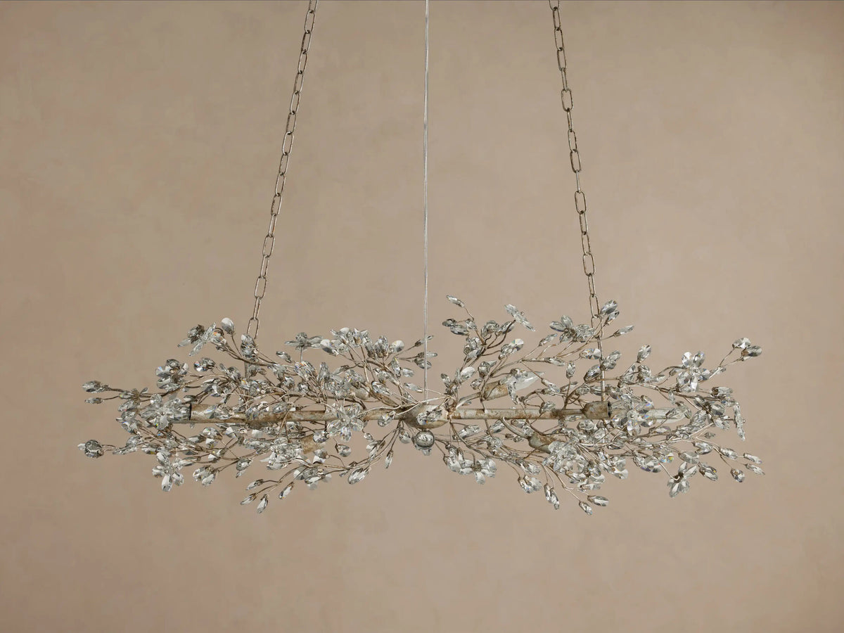 Linear Crystal Light Fiore Chandelier — product view 22