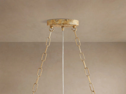 Linear Crystal Light Fiore Chandelier — product view 4