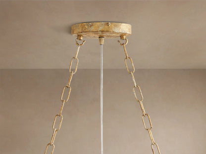 Linear Crystal Light Fiore Chandelier — product view 8