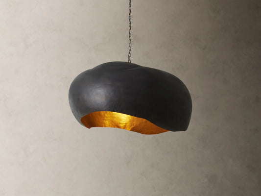 brass dome pendant 48 Inch — product view 1