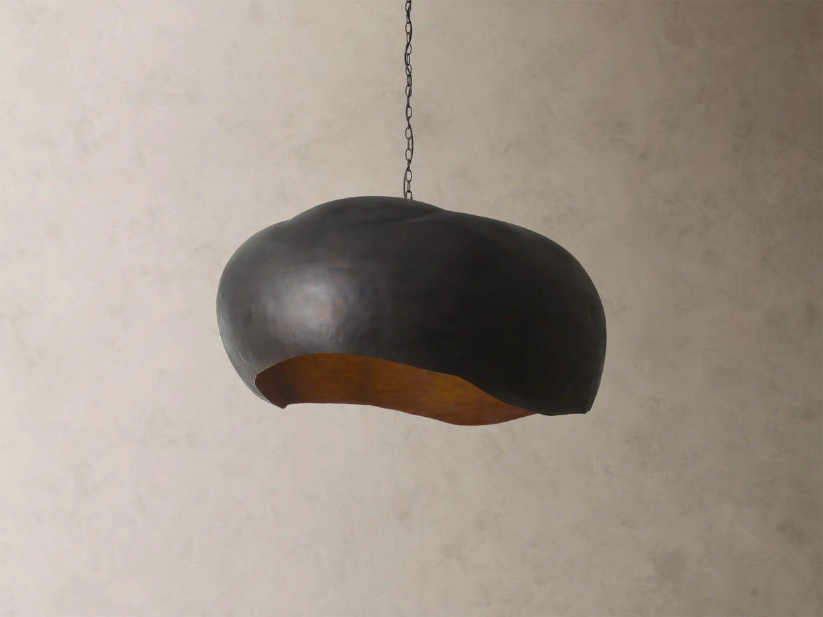 brass dome pendant 48 Inch — product view 2