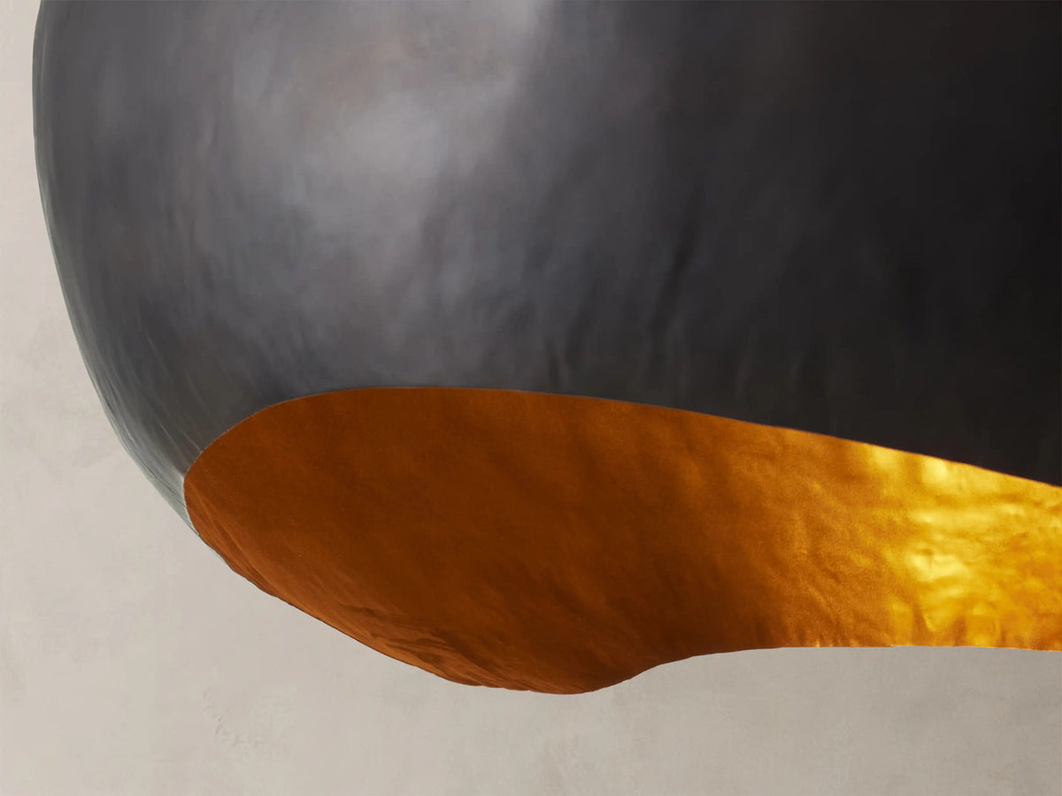 brass dome pendant 48 Inch — product view 3