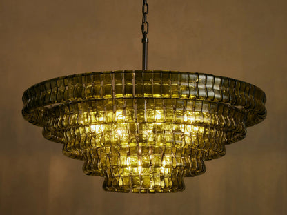 Ghiaccio Round Glass Chandelier — product view 10