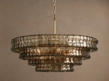 Ghiaccio Round Glass Chandelier — product view 14