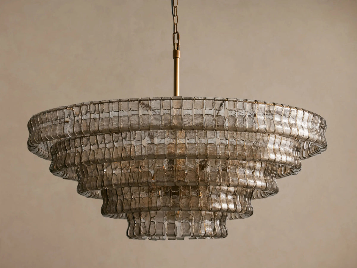 Ghiaccio Round Glass Chandelier — product view 21