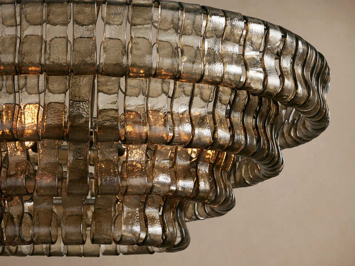 Ghiaccio Round Glass Chandelier — product view 27