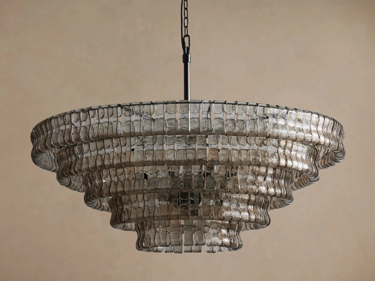 Ghiaccio Round Glass Chandelier — product view 31