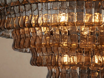 Ghiaccio Round Glass Chandelier — product view 32