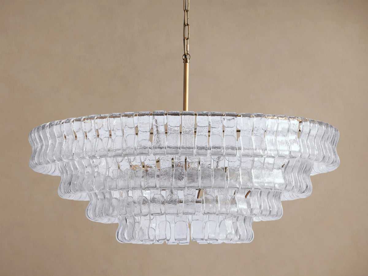 Ghiaccio Round Glass Chandelier — product view 36