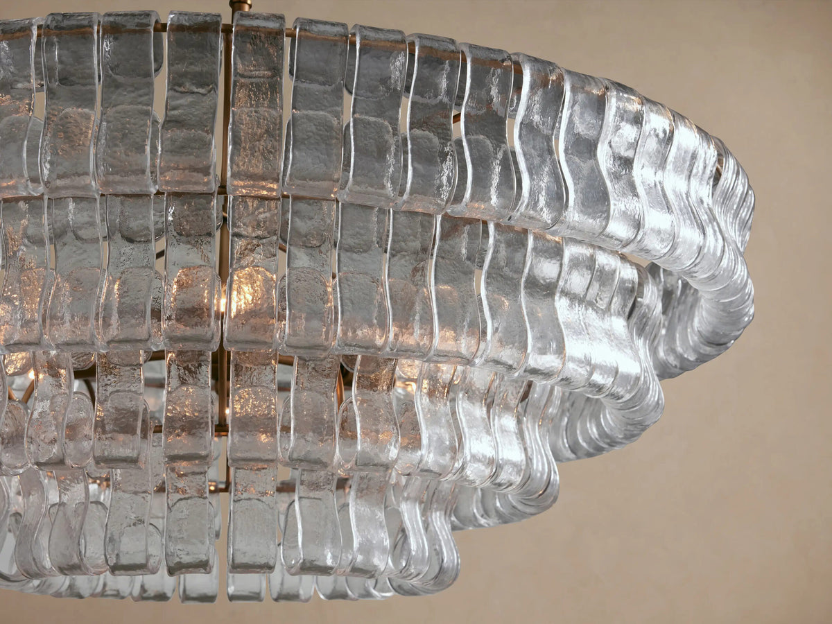 Ghiaccio Round Glass Chandelier — product view 37
