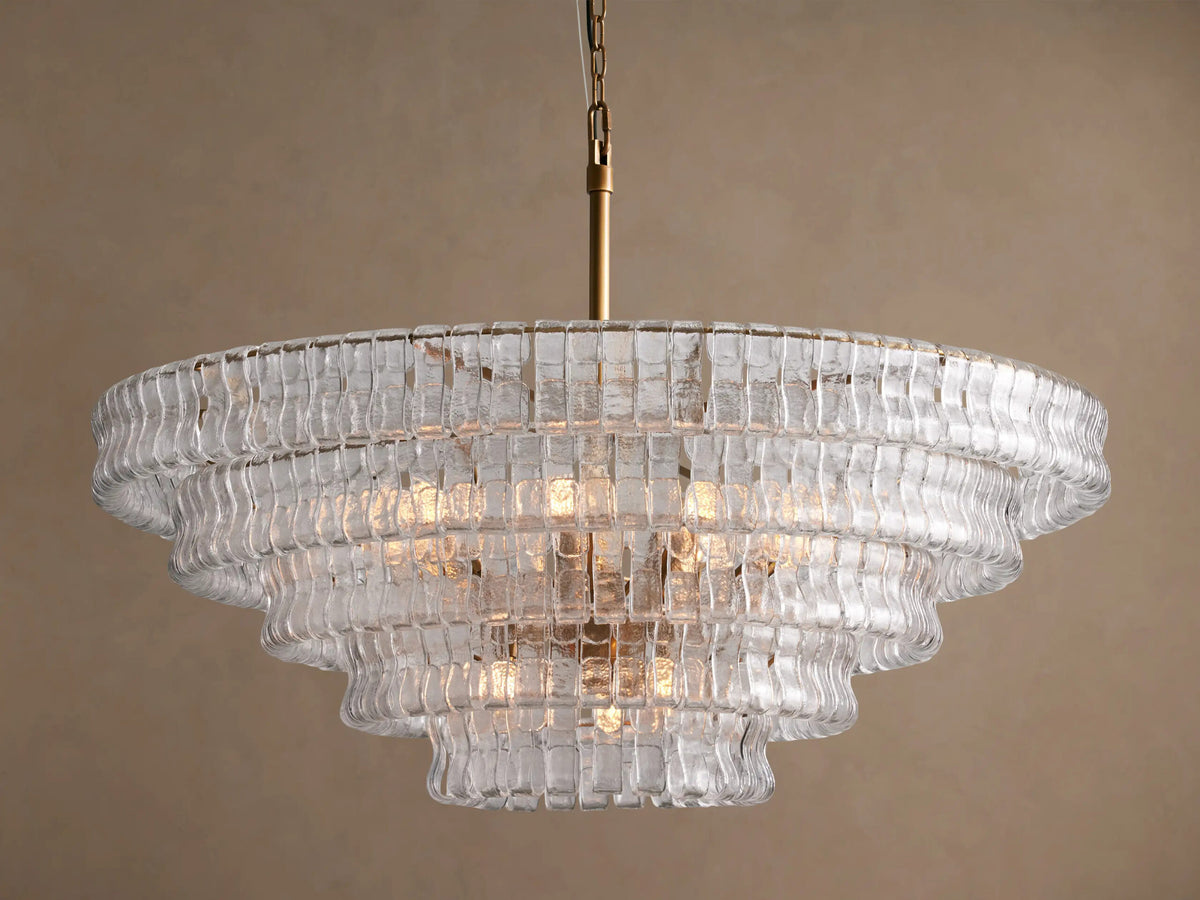 Ghiaccio Round Glass Chandelier — product view 39