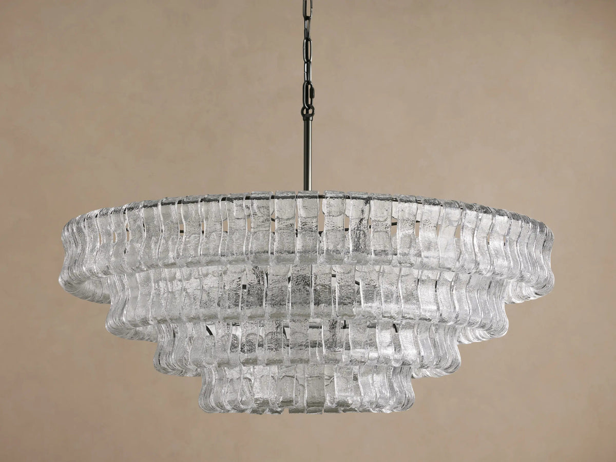 Ghiaccio Round Glass Chandelier — product view 46