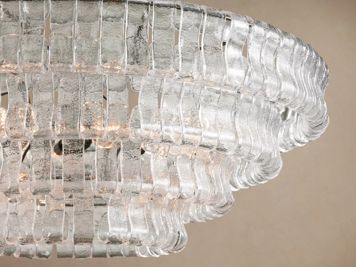 Ghiaccio Round Glass Chandelier — product view 47