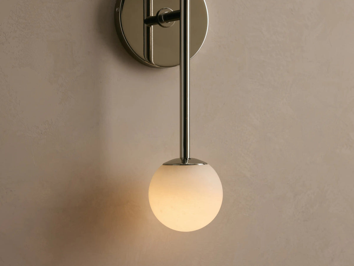 Modern Stone Sconce Double LED Wall Light — product view 6