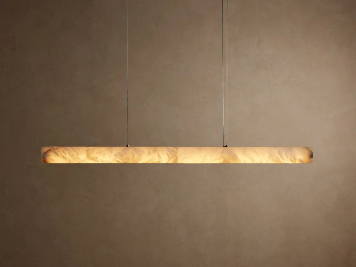 Halima Alabaster Bar Light Linear Chandelier — product view 1