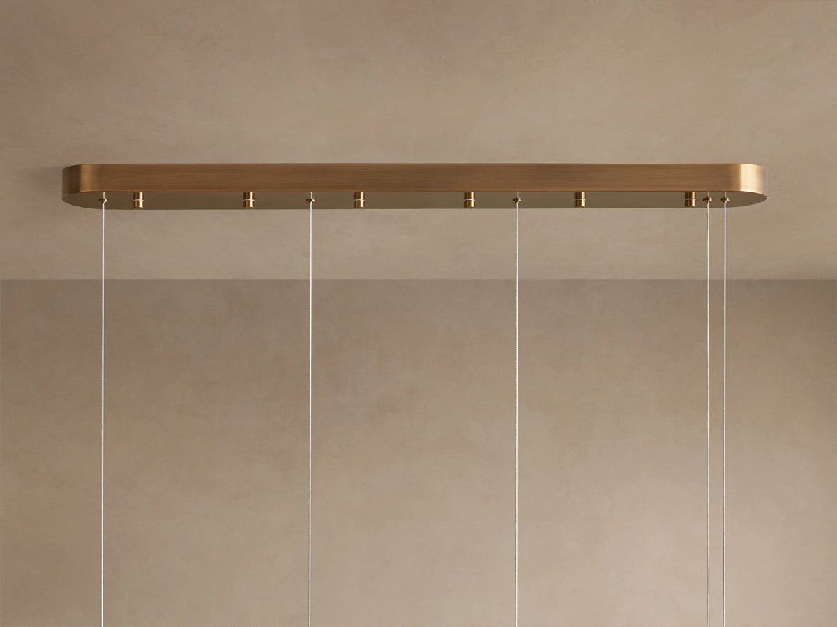 Halima Alabaster Bar Light Linear Chandelier — product view 11