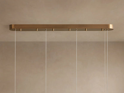 Halima Alabaster Bar Light Linear Chandelier — product view 11