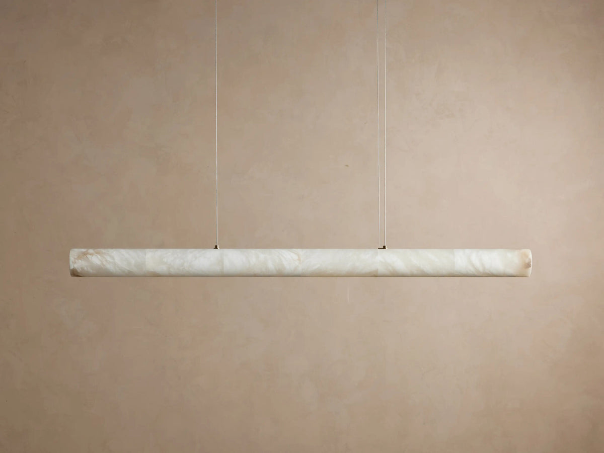 Halima Alabaster Bar Light Linear Chandelier — product view 2