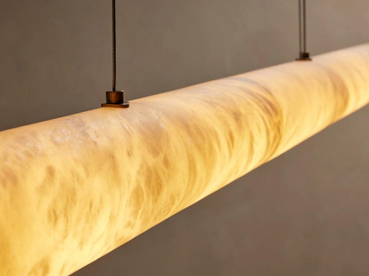 Halima Alabaster Bar Light Linear Chandelier — product view 4