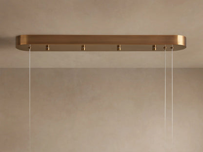 Halima Alabaster Bar Light Linear Chandelier — product view 5