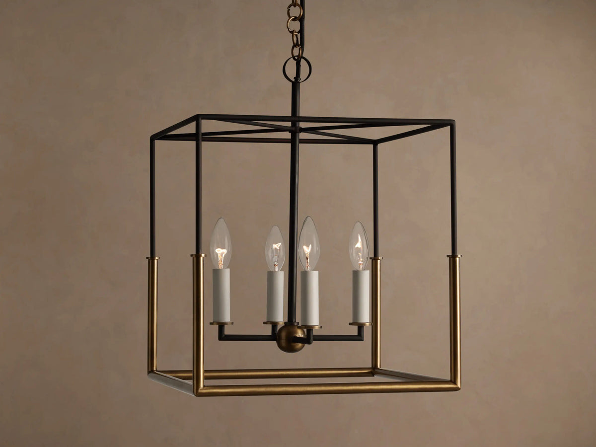Holt Iron Square Pendant — product view 1