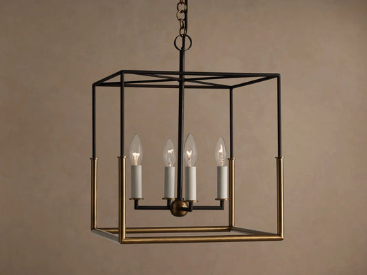 Holt Iron Square Pendant — product view 1