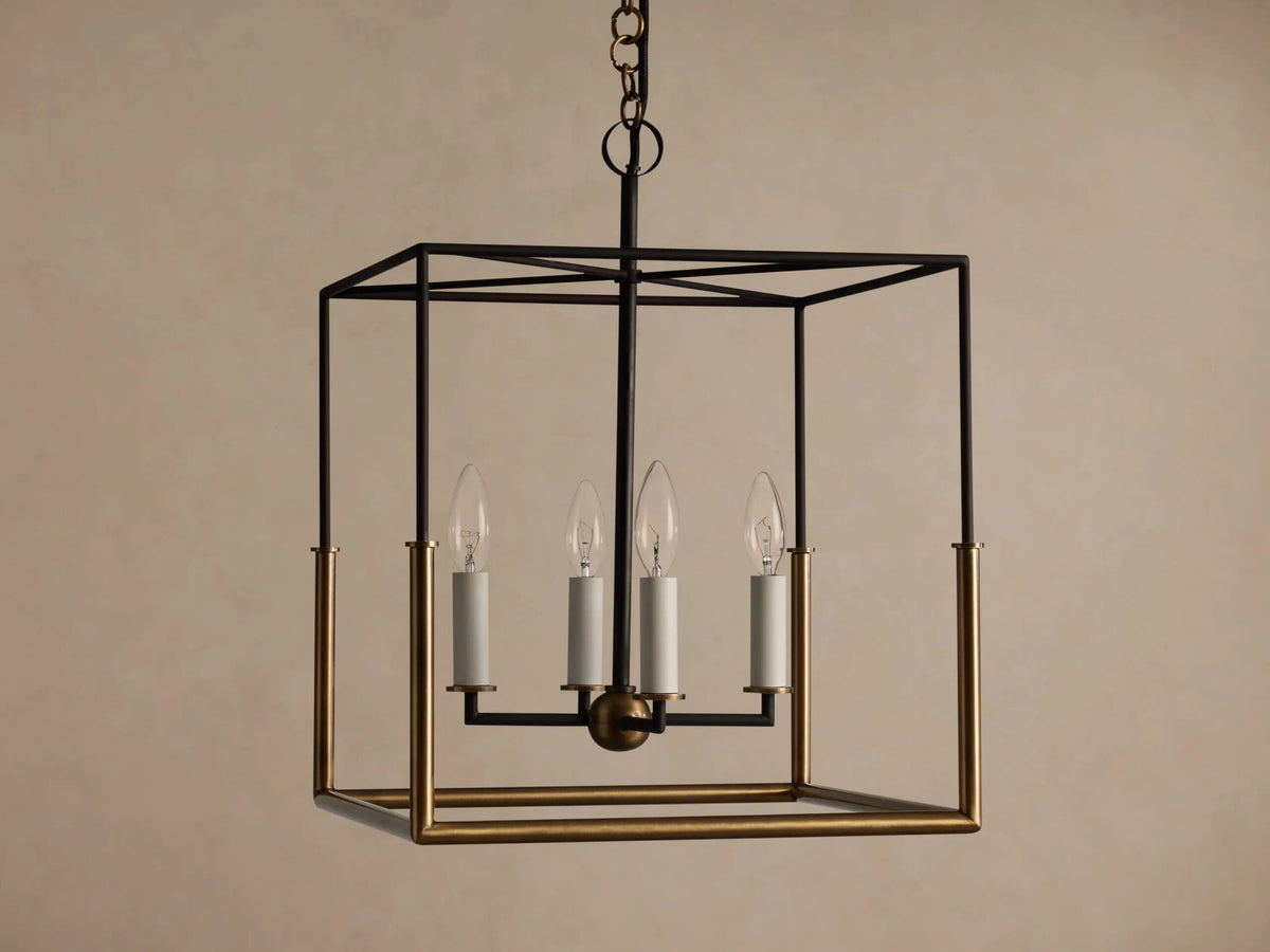 Holt Iron Square Pendant