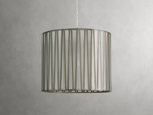 Jeunet Nickel Glass Pendant — product view 2